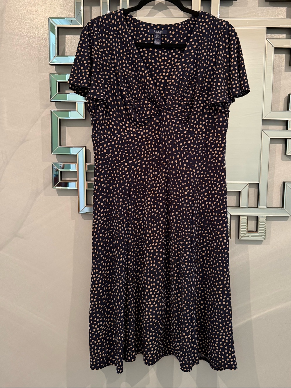 EUC CHAPS MIDI DRESS